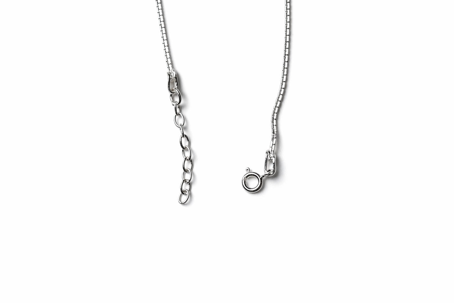 Floral Charm Anklet with Pink Stone in 925 Sterling Silver